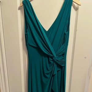 Off-The-Shoulder Jersey Gown